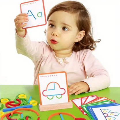 Creatikids: PACCHETTO 120 pezzi (40 FORME DA RIPRODURRE) + 1 SACCHETTO PER RIPORRE IN OMAGGIO