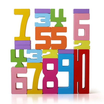 Gioco di apprendimento matematico in legno Montessori